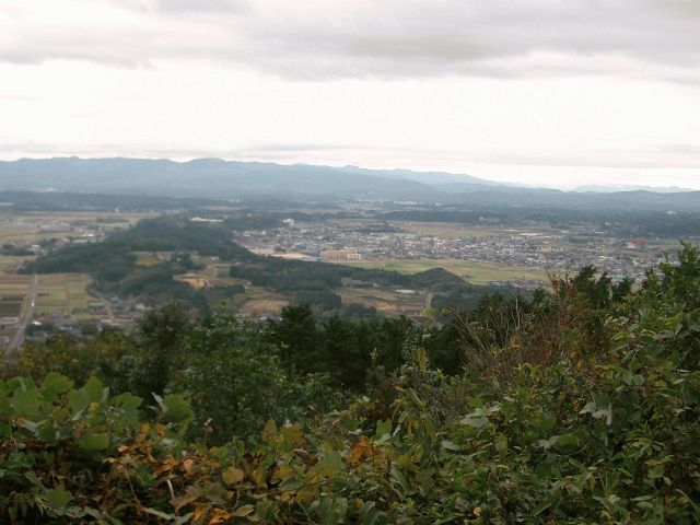 高熊山からの伊佐市を撮影した写真,2007-8